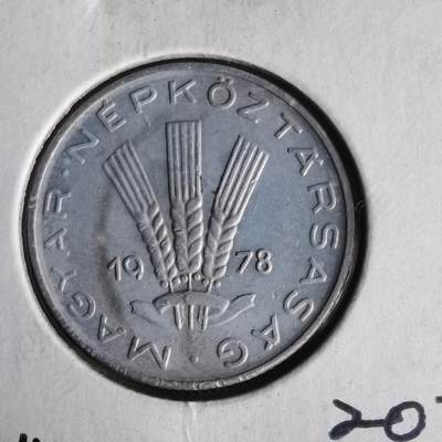 沼泽如烟--第1062场 匈牙利1978年20菲勒