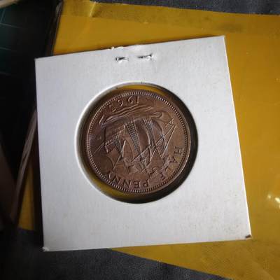 沼泽如烟--第1062场 英国1963年半便士