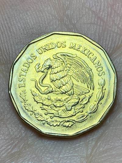 2026年第四十七场(总第二百一十六场）外国好品散币场(免佣金) 墨西哥🇲🇽1992年20分