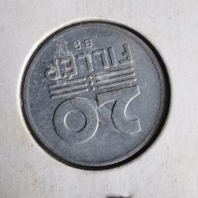 沼泽如烟--第1062场 匈牙利1978年20菲勒