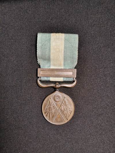 东亚欧洲主题杂货徽章勋章拍卖⑩ （五一大拍350+） 明治二十七八从军记章（甲午海战）