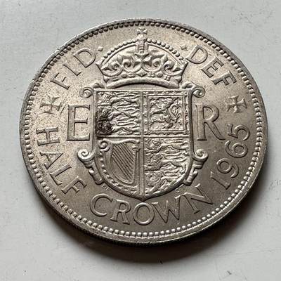 🌹外币初藏🌹🐯2026年第45场   每周二四六晚8️⃣点  世界硬币 英国1965年 半克朗