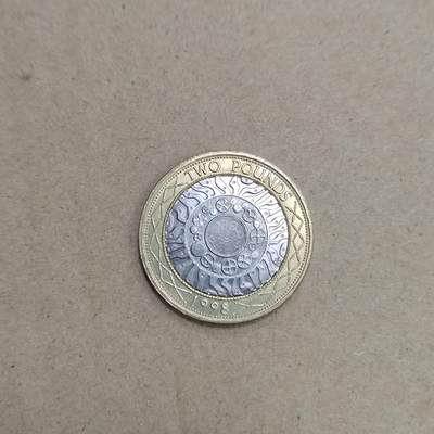 PCAI钱币  22-814钱币邮票纪念章小专场 二英镑