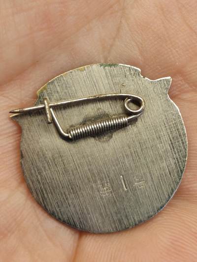 老徽章奖章勋章纪念章杂项专拍 1955年唐山市重工业系统体育运动大会第一名奖章