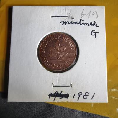 沼泽如烟--第1062场 德国1971年2芬尼