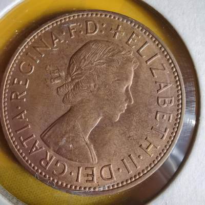 沼泽如烟--第1062场 英国1967年1便士