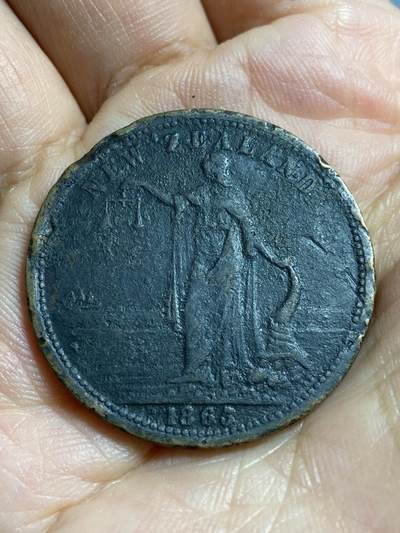 2026年第四十七场(总第二百一十六场）外国好品散币场(免佣金) 少见–新西兰🇳🇿1863年1便士(奥克兰代币，关门年仅发行2年)