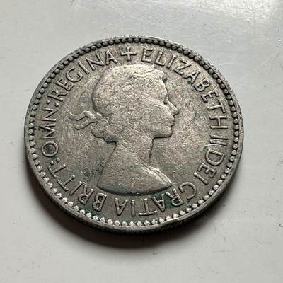 🌹外币初藏🌹🐯2026年第45场   每周二四六晚8️⃣点  世界硬币 英国1953年 6便士