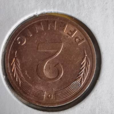 沼泽如烟--第1062场 德国1974年2芬尼