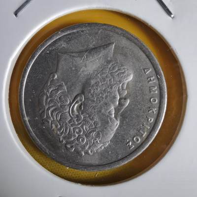 沼泽如烟--第1064场 希腊1988年10德拉克马