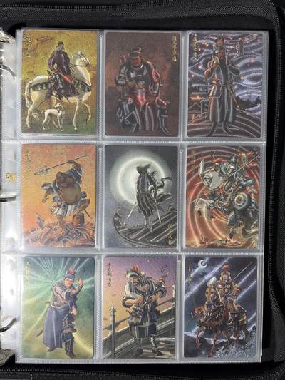 NO.31 好又多金牌大场，期期夯爆，每周必拍！要啥有啥，一站式配齐，方便凑单！（周6晚9点截拍，卖家送拍0抽成！） 【套卡+卡册】九轩水浒 李云中 108将+解锁+潘金莲潘巧云等特卡+剧情卡+卡头 共157张 送官方九天玄女9宫卡册