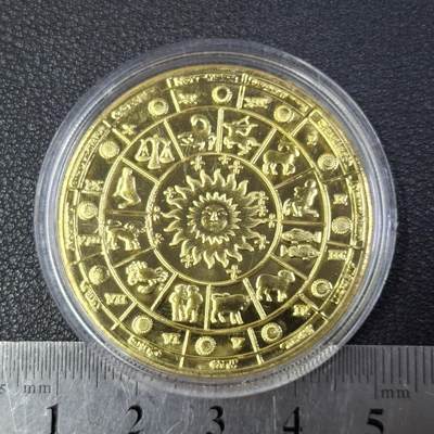 西秦中古拍卖第八十五期  金牛座十二星座纪念章