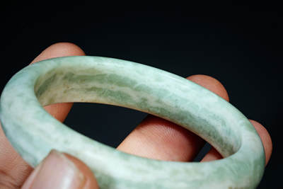 上海都达杂项专场102【全场包邮】  天山翠手镯98-29