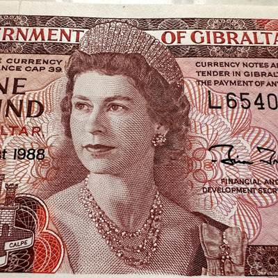 🌹外币初藏🌹🐯2026年第46场   每周二四六晚8️⃣点  世界硬币 苏联泰国纪念币 直布罗陀 1988年 伊丽莎白二世 1镑 