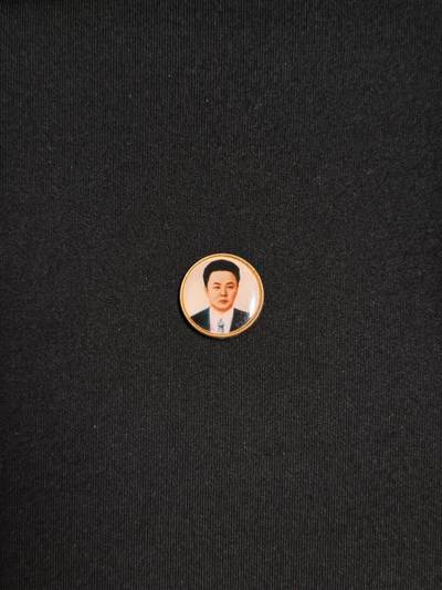 东亚欧洲主题杂货徽章勋章拍卖⑩ （五一大拍350+） 朝鲜二太阳金正日像章