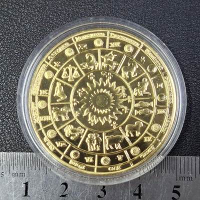 西秦中古拍卖第八十五期  白羊座十二星座纪念章