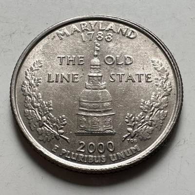 🌹外币初藏🌹🐯2026年第45场   每周二四六晚8️⃣点  世界硬币 美国2000年25美分纪念币