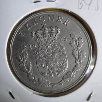 沼泽如烟--第1064场 丹麦1968年5克朗