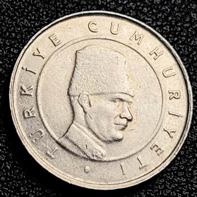 泉币菌-第231场-拍品多 请提前出价 2006 土耳其10新库鲁铜镍币 19MM