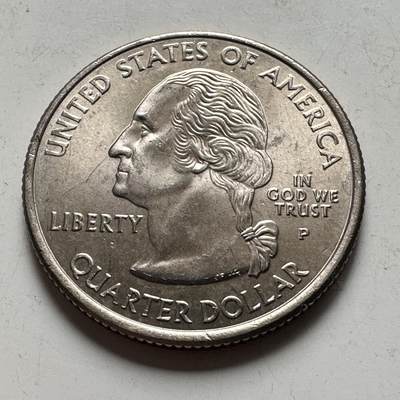 🌹外币初藏🌹🐯2026年第45场   每周二四六晚8️⃣点  世界硬币 美国2004年25美分纪念币