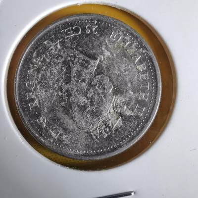 沼泽如烟--第1064场 加拿大2000年25分纪念币