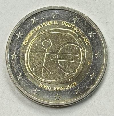 S&S Numismatic世界钱币-拍卖 第127期 德国2009年 欧元区10周年 2欧元双色纪念币 F版