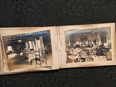 东亚欧洲主题杂货徽章勋章拍卖⑩ （五一大拍350+） 日本战时冲绳地区相册 上 55张左右（此处出价）