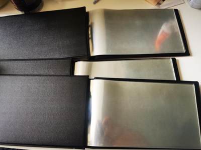 零零发流通品外国纸币拍卖 无佣金 紫罗兰钱币收藏册11本，8本每册双联可装40张的还有3本单联装20张的。都使用过