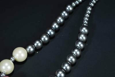 上海都达杂项专场103【全场包邮】  珍珠色项链70-79