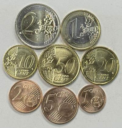 S&S Numismatic世界钱币-拍卖 第127期 保加利亚2026年 发行周年 8枚欧元套币 含2枚双色高值币