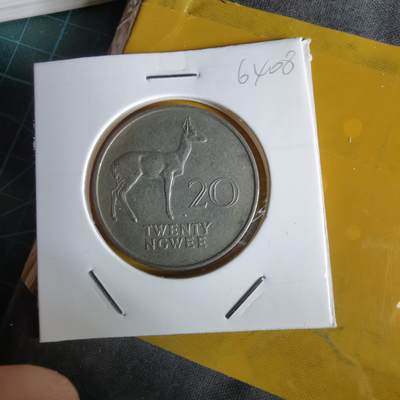 沼泽如烟--第1064场 赞比亚1972年20恩韦