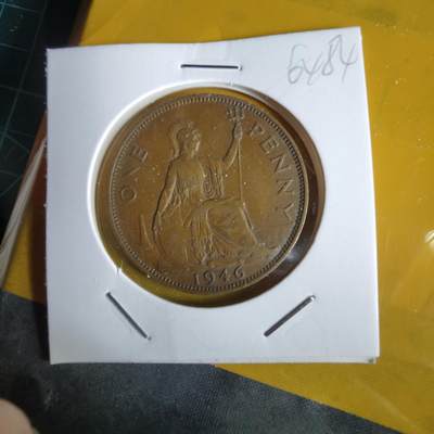 沼泽如烟--第1064场 英国1946年1便士