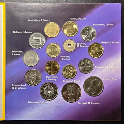 【德藏】世界币章拍卖第171期（拍品征集中~欢迎藏友联系） 欧洲多国硬币套装 