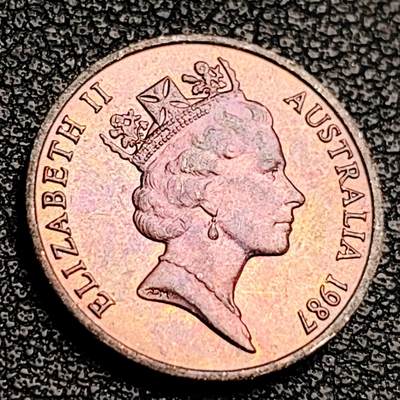 泉币菌-第231场-拍品多 请提前出价 彩光 澳大利亚1分青铜币鼯鼠 17.5mm 大洋洲