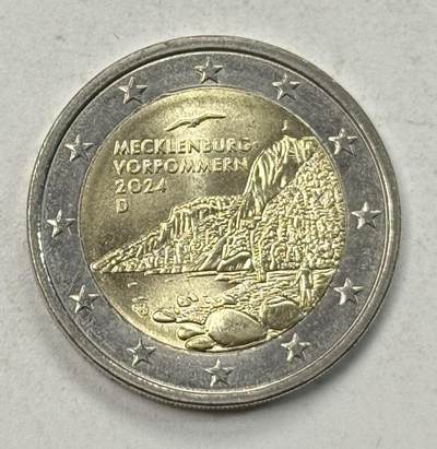 S&S Numismatic世界钱币-拍卖 第127期 德国2024年 西波美拉尼亚-梅克伦堡 2欧元双色纪念币