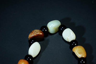 上海都达杂项专场102【全场包邮】  天然和田玉籽料手串98-196