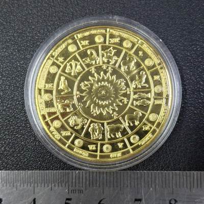西秦中古拍卖第八十五期  摩羯座十二星座纪念章