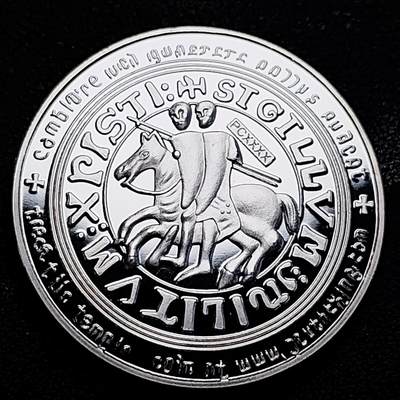 泉币菌-第231场-拍品多 请提前出价 纪念章 马剑骑士 纪念品 40×3mm