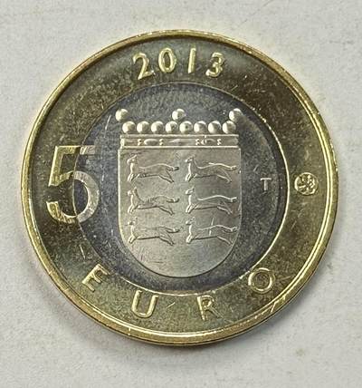 S&S Numismatic世界钱币-拍卖 第127期 芬兰2013年 省级建筑系列-奥斯特罗博尼亚 5欧元双色纪念币