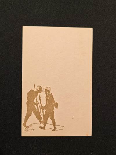 东亚欧洲主题杂货徽章勋章拍卖⑩ （五一大拍350+） 日军未使用军事邮便明信片一张