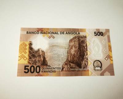 零零发流通品外国纸币拍卖 无佣金 安哥拉500宽扎好品