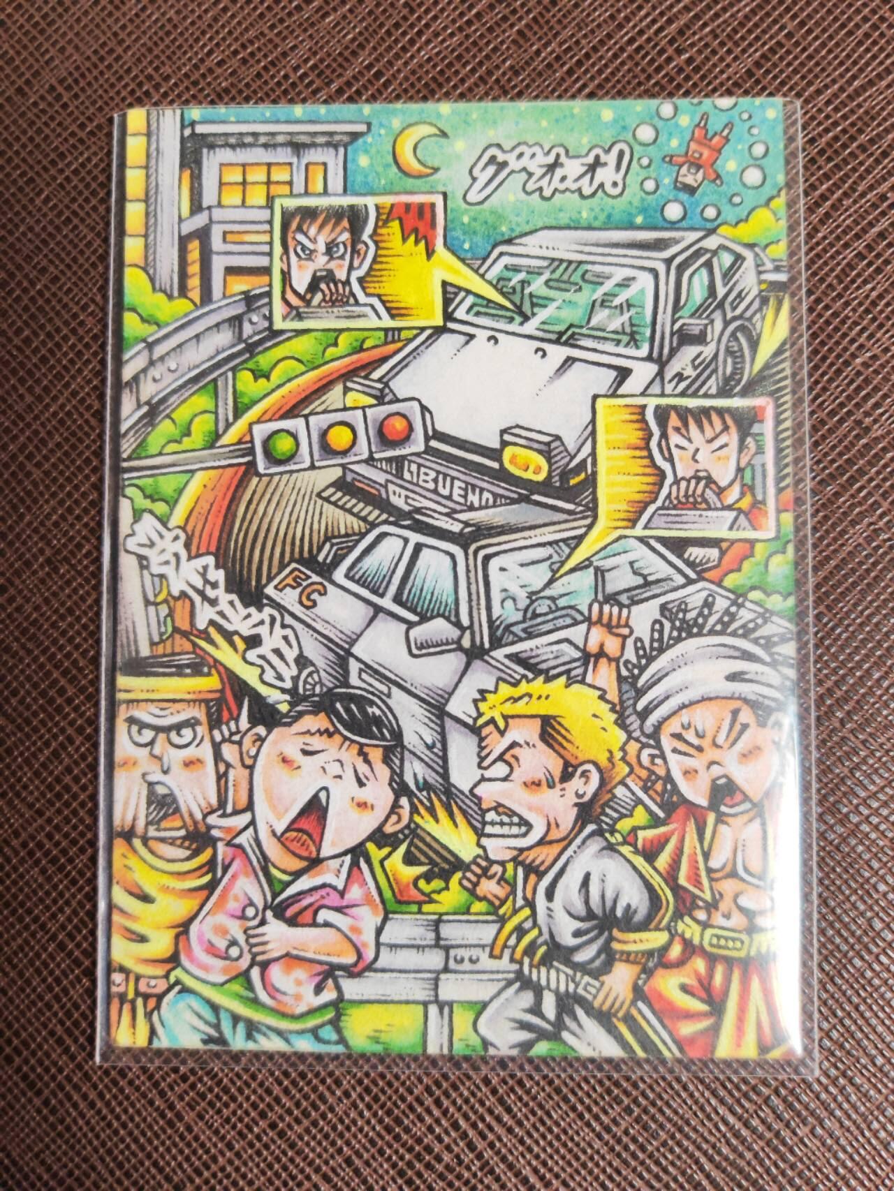 第113期阳大大卡牌拍卖第113期（持续收拍品，周五晚上九点截拍，进群福利早知道） 【手绘卡】顶流画师 鼓森 行星绮想录 十字街口 绝色手绘卡1/1