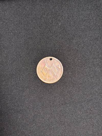 东亚欧洲主题杂货徽章勋章拍卖⑩ （五一大拍350+） 中华民国开国纪念币十文