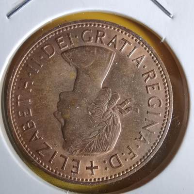 沼泽如烟--第1064场 英国1967年1便士