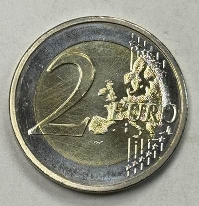 S&S Numismatic世界钱币-拍卖 第127期 塞浦路斯2009年 欧元区10周年 2欧元双色纪念币