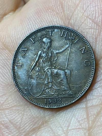 2026年第四十七场(总第二百一十六场）外国好品散币场(免佣金) 英国🇬🇧1932年1法新(乔治五世第三版)