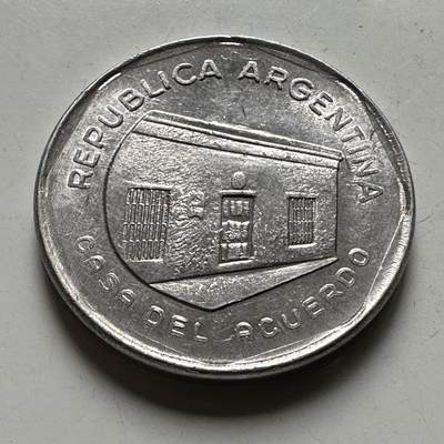 🌹外币初藏🌹🐯2026年第45场   每周二四六晚8️⃣点  世界硬币 阿根廷1989年10奥斯特拉尔