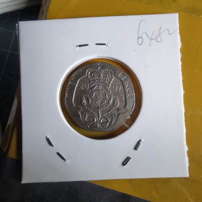 沼泽如烟--第1064场 英国2007年20便士