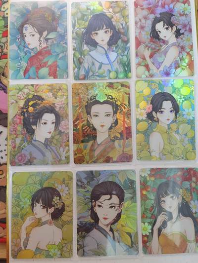 蜂潮卡牌  拍卖003期  0佣收拍（4月26日  21点  截拍） 小花瓣艺术文创  药香2  彩闪  套卡