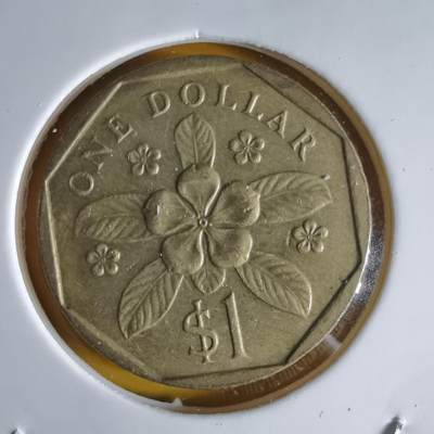 沼泽如烟--第1064场 新加坡1988年一元